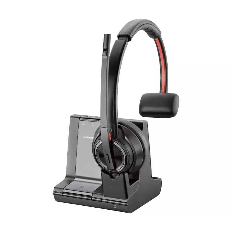 Zestaw słuchawkowy HP Poly Savi 8210 Office DECT 1880-1900 MHz Single Ear