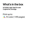 Oryginalny wkład atramentowy HP 303XL High Yield Tri-color, cyjan, magenta, żółty, 1 szt., 415 stron