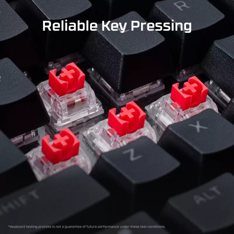 Klawiatura gamingowa Kingston HP HyperX Alloy Rise model 7G7A3AA#ABD — kompaktowa przewodowa klawiatura mechaniczna EAN 0
