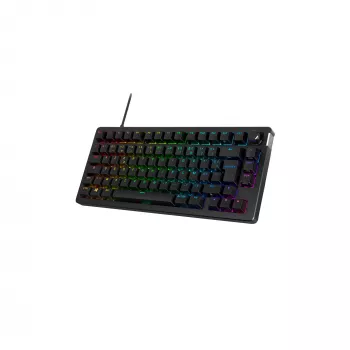 Mechaniczna klawiatura gamingowa Kingston (HyperX) Alloy Rise 75 — kompaktowy układ 75%, przewodowa, model 7G7A4AA#ABD