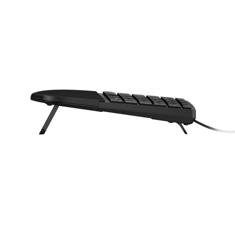 Klawiatura przewodowa HP 480 Comfort Full-size USB czarna 1,5 m