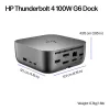 Stacja dokująca HP Thunderbolt 4 100W G6