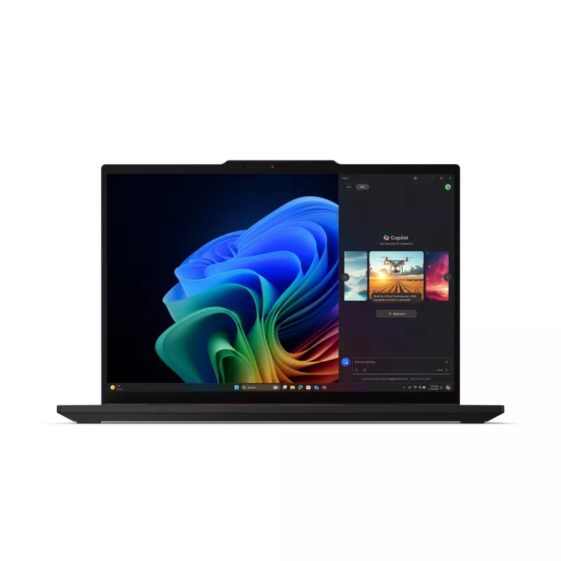 Lenovo ThinkPad T14s Gen 6 (Intel) Copilot+ PC Intel Core Ultra 5 226V Laptop 35,6 cm (14 cali) WUXGA 16 GB 512 GB SSD Wi-Fi 7 (802.11be) Windows 11 Pro niemiecki Czarny