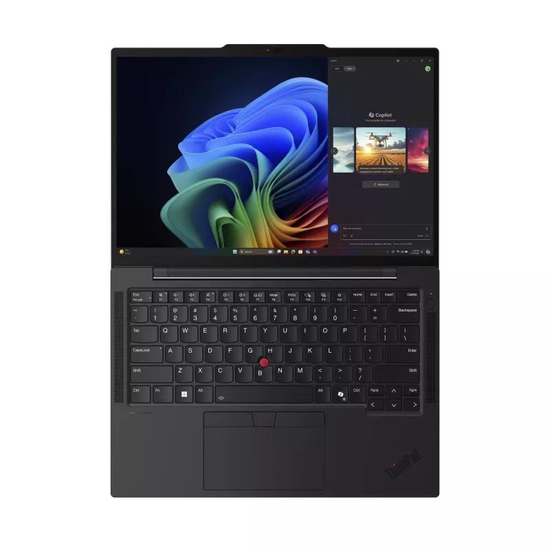 Lenovo ThinkPad T14s Gen 6 (Intel) Copilot+ PC Intel Core Ultra 5 226V Laptop 35,6 cm (14 cali) WUXGA 16 GB 512 GB SSD Wi-Fi 7 (802.11be) Windows 11 Pro niemiecki Czarny