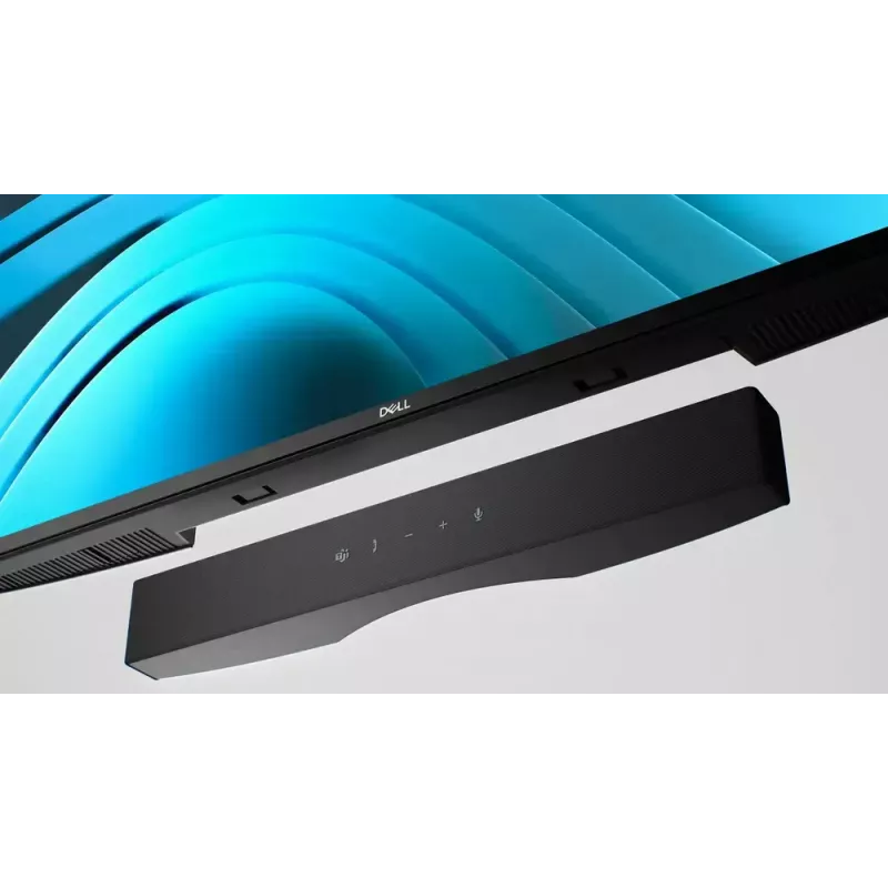 Głośnik soundbar Dell SB725, przewodowy soundbar konferencyjny, 3,6 W RMS, 90 dB, czarny, 298×40×34,5 mm