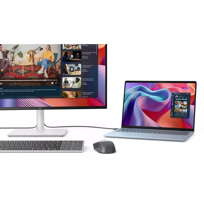 Monitor komputerowy Dell S2725DC 27 cali 2560×1440 QHD LCD 8 ms 16:9 178° USB 3.2 Gen1 głośniki z regulacją wysokości VESA Biały