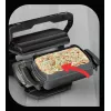 Grill kontaktowy Tefal GC7148 — 2000 W, obudowa ze stali nierdzewnej, prostokątny, regulowany termostat, powierzchnia górna rusztowa, 365×365×175 mm