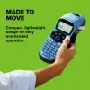 DYMO LetraTag LT-100H Handheld Label Maker | ABC klawiatura Label Printer z Easy-to-Use13 Character LCD Screen | for Home or Office | niebieski