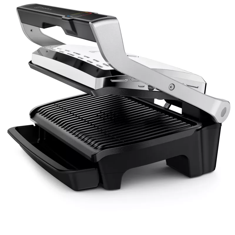 Grill kontaktowy Tefal OptiGrill Elite XL GC760D — stal nierdzewna, powierzchnia 800 cm², 2200 W