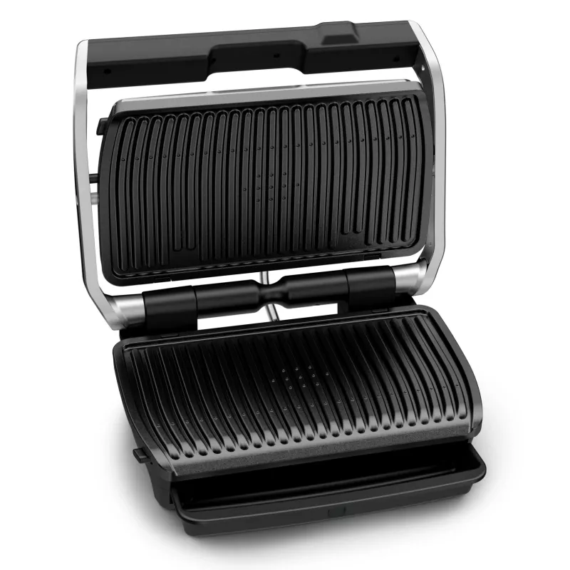 Grill kontaktowy Tefal OptiGrill Elite XL GC760D — stal nierdzewna, powierzchnia 800 cm², 2200 W