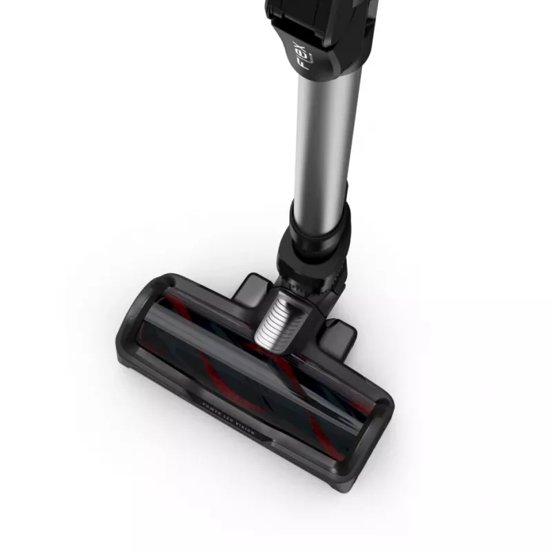 Rowenta X-Force RH9958 Odkurzacz pionowy 2-w-1 Akumulatorowy Na sucho HEPA Bezworkowy 0,9 l Czarny, Szary