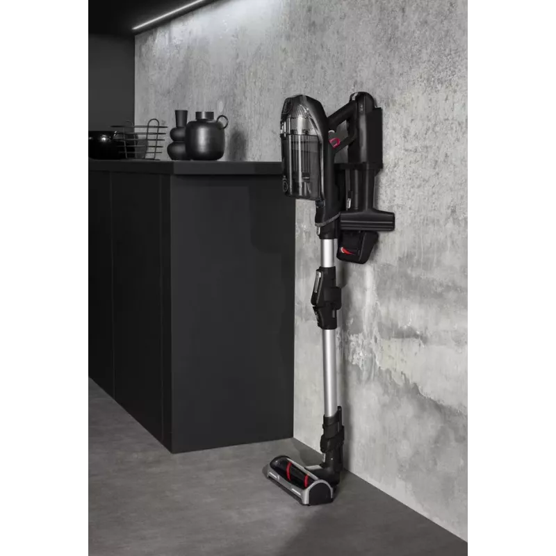 Rowenta X-Force RH9958 Odkurzacz pionowy 2-w-1 Akumulatorowy Na sucho HEPA Bezworkowy 0,9 l Czarny, Szary