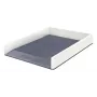 Leitz Letter Tray WOW Dual Colour, plastikowy, metaliczny, biały, A4, 267 mm, 336 mm, 49 mm