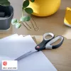 Leitz Cosy Titanium nożyczki biurowe 205 mm, dla dorosłych, cięcie proste, pojedyncze, szare, stal nierdzewna, nożyczki biurowe