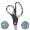 Leitz Cosy Titanium nożyczki biurowe 205 mm, dla dorosłych, cięcie proste, pojedyncze, szare, stal nierdzewna, nożyczki biurowe