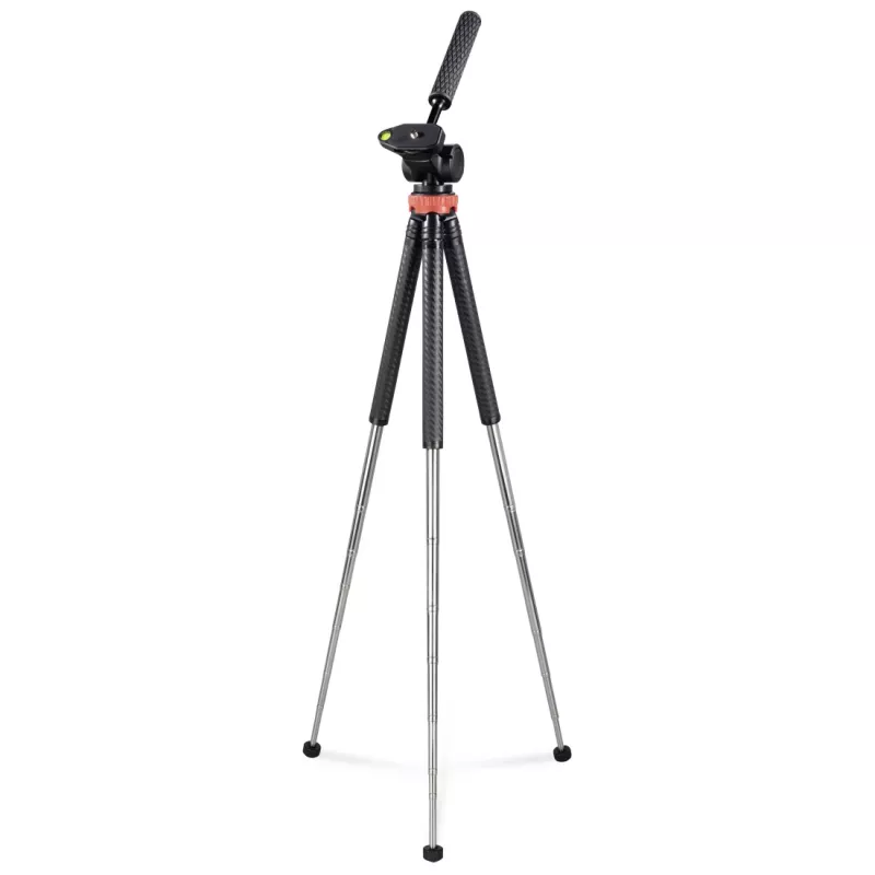 Stojak Hama Traveller Pro do smartfona i kamery akcji 3 nogi Czarny, Czerwony