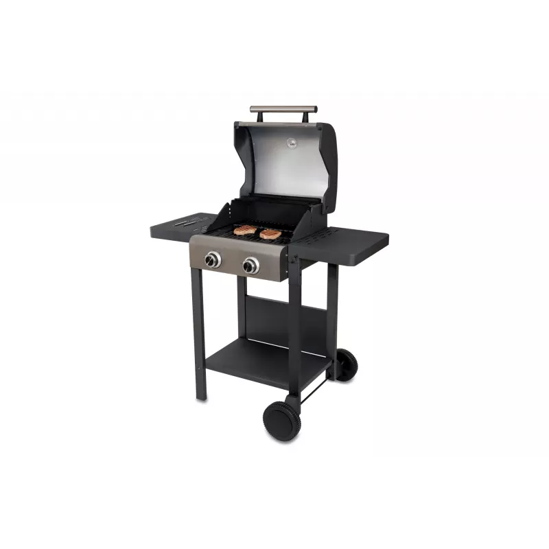 Unold 58595 Grill-Wagen BUDDY Electric Czarny, Stal nierdzewna 2600 W