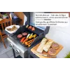 Unold 58595 Grill-Wagen BUDDY Electric Czarny, Stal nierdzewna 2600 W