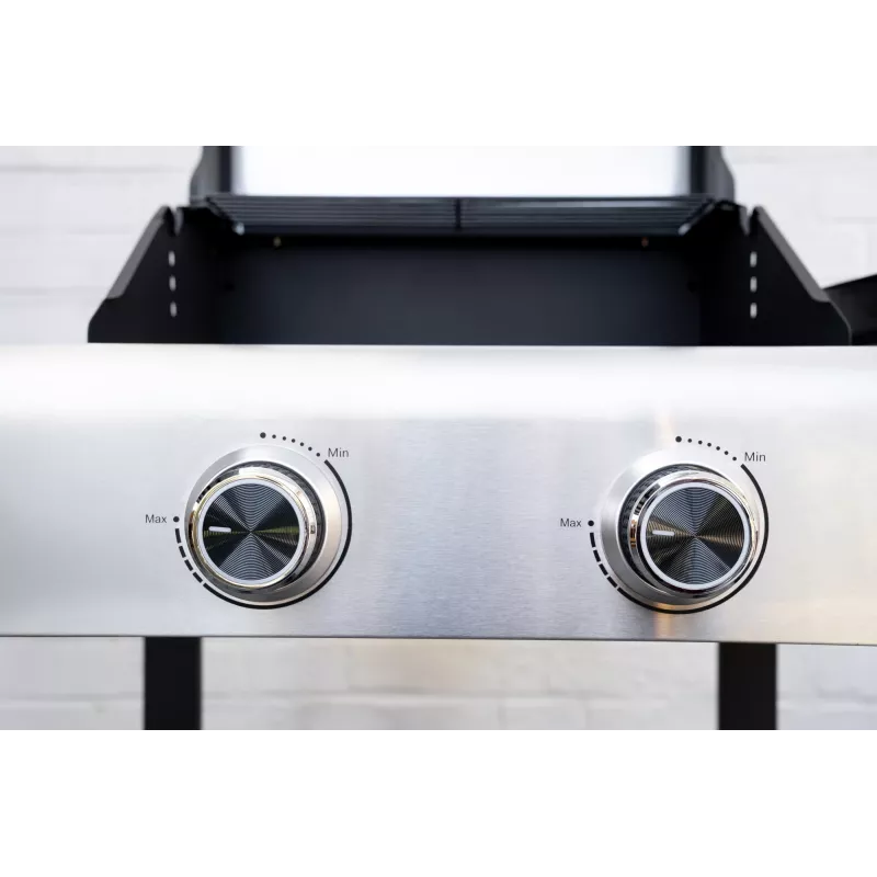 Unold 58595 Grill-Wagen BUDDY Electric Czarny, Stal nierdzewna 2600 W