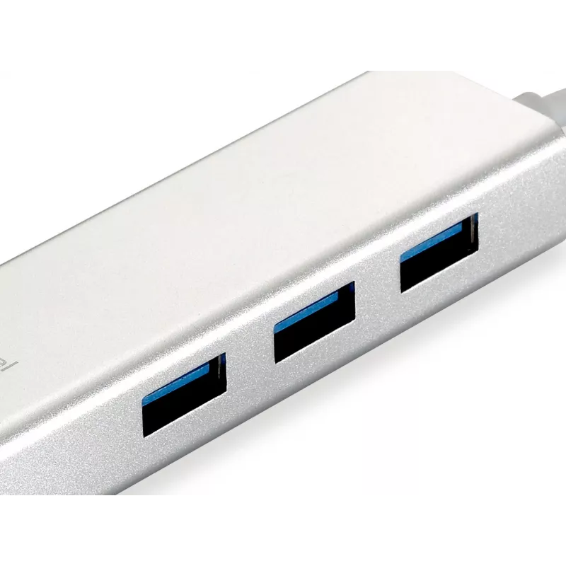 LevelOne Gigabit USB adapter sieciowy, USB Hub