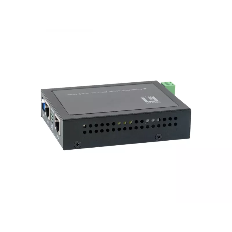 LevelOne Gigabit Ethernet przez VDSL2, 1000 Mbit/s, IEEE 802.3, IEEE 802.3u, IEEE 802.3z, Fast Ethernet, Gigabit Ethernet, 10,100,1000 Mbit/s, 3000 m, czarny