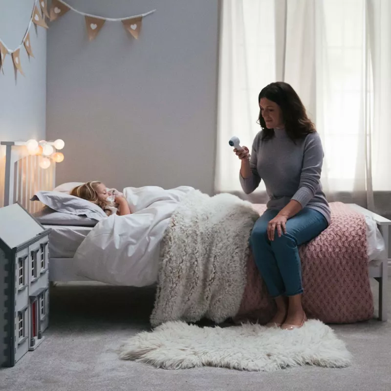 Braun BNT400 Zdalne wykrywanie Biały Czoło