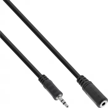 InLine Kabel audio 3,5 mm stereo męski / żeński 1 m