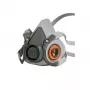 Respirator 3M 6000 Series L, półmaska wielokrotnego użytku, rozmiar L, szary