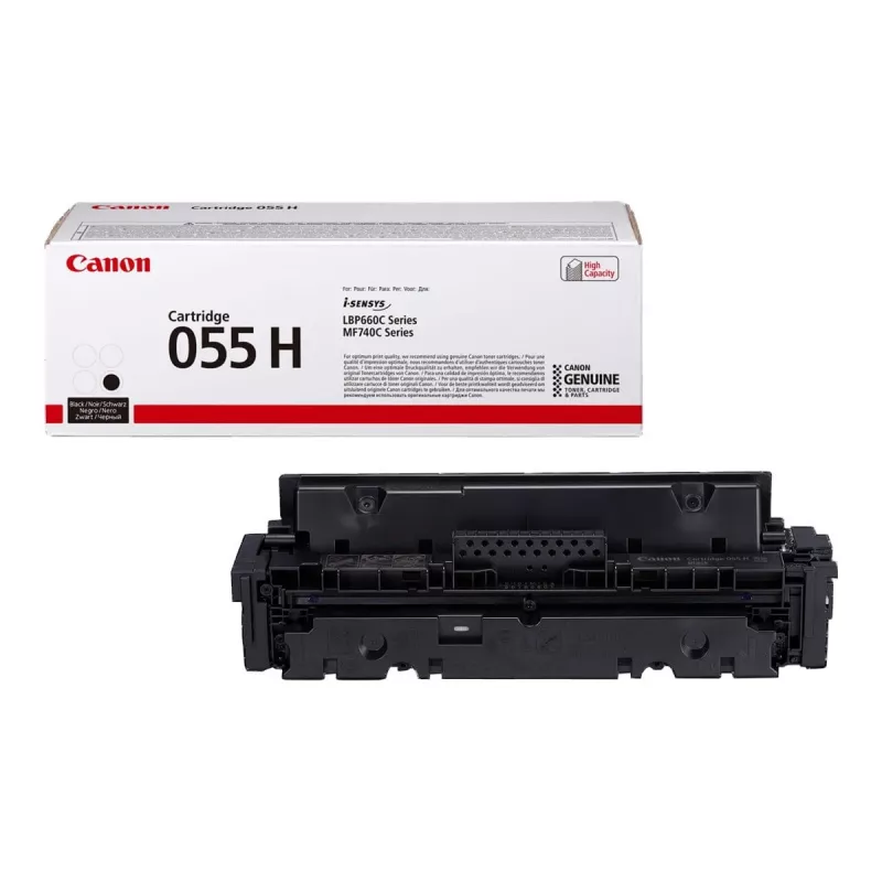 Canon 055 H - Wysoka Wydajność - czarny - oryginalny