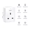 Inteligentna wtyczka TP‑Link Tapo Mini P110M — wewnętrzne inteligentne gniazdko Wi‑Fi/Bluetooth, 16 A, 100–240 V, 3680 W, białe