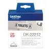 Taśma foliowa ciągła Brother DK22212