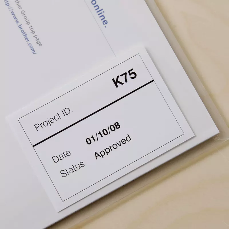 Taśma foliowa ciągła Brother DK22212