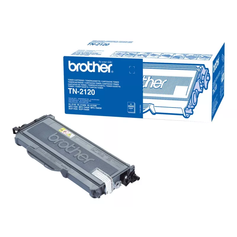 Kaseta z tonerem Brother TN-2120 1 szt. Oryginalna Czarna
