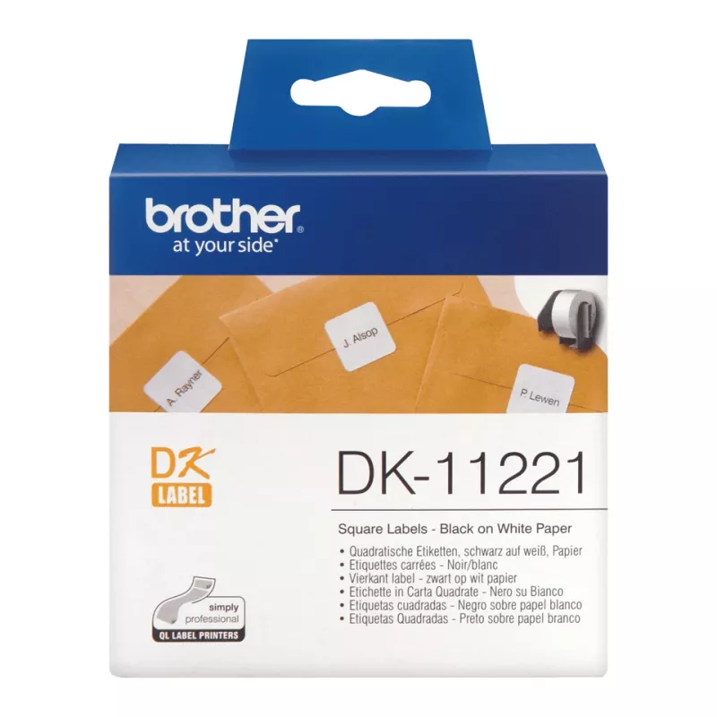 Square Paper Label Brother DK11221