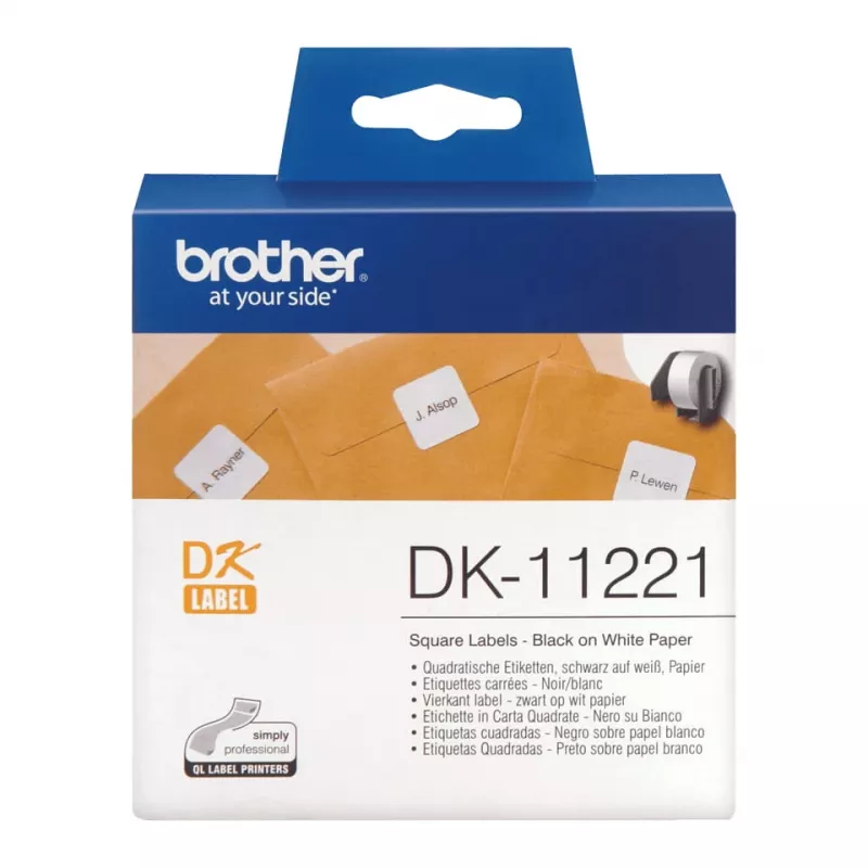 Square Paper Label Brother DK11221