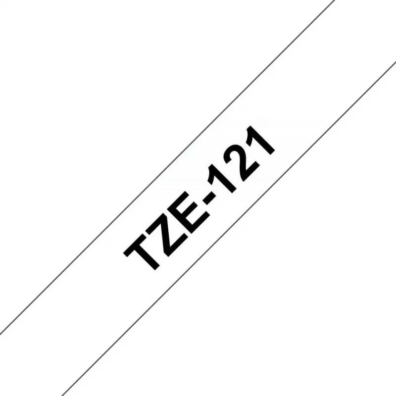 Taśma do etykieciarki Brother TZE-121