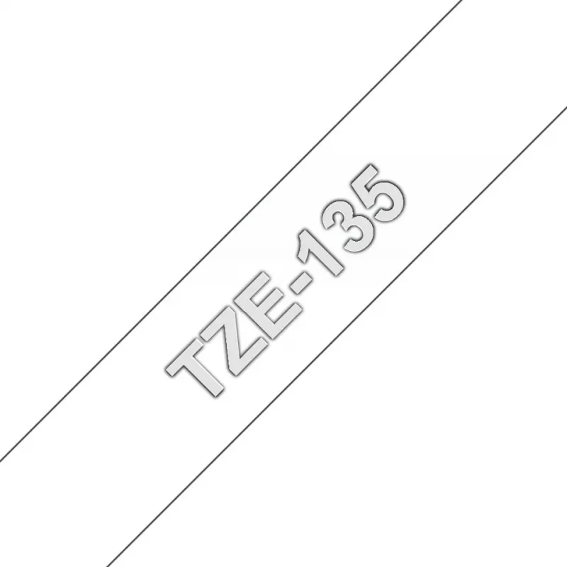 Taśma laminowana 12mm Brother TZe135