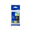 Taśma laminowana Brother TZe345 18mm Biały na Czarnym