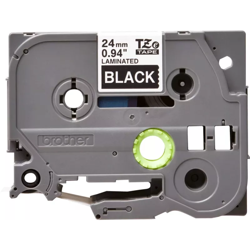 Taśma etykietująca Brother TZe355 24mm Biały na czarnym