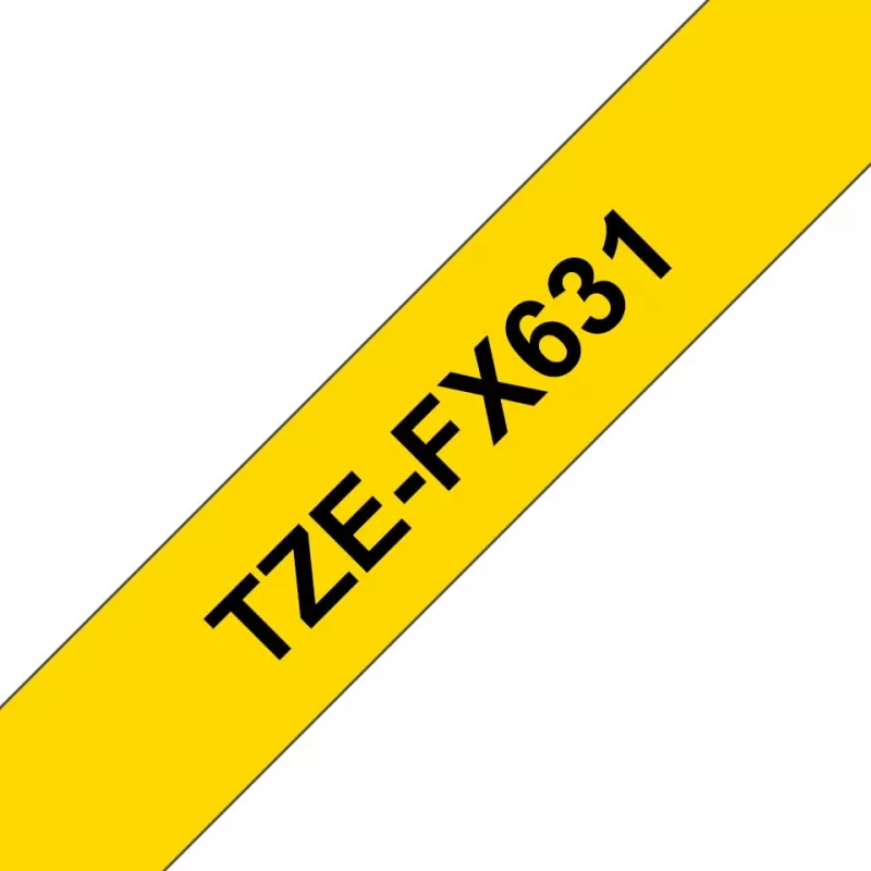 Taśma do etykieciarki TZ Brother TZE-FX631