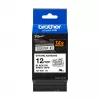 Taśma klejąca Brother TZeS231 Czarny na białym 1.2 cm 8 m