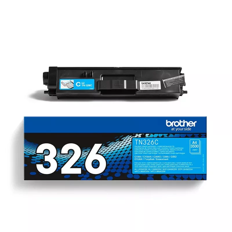 Toner Brother TN-326C do 3 500 stron cyjan
