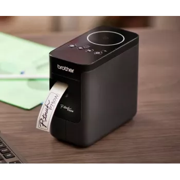 Brother PT-P750W | Mono | Termiczna | Drukarka etykiet | Wi-Fi | Maksymalny format ISO A-series Inny | Czarny