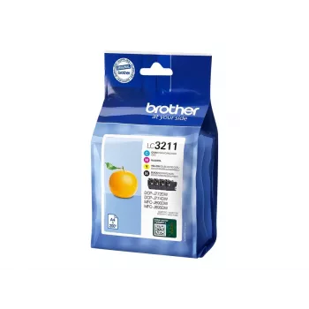 Multipack Brother LC3211VALDR Czarny cyjan magenta żółty