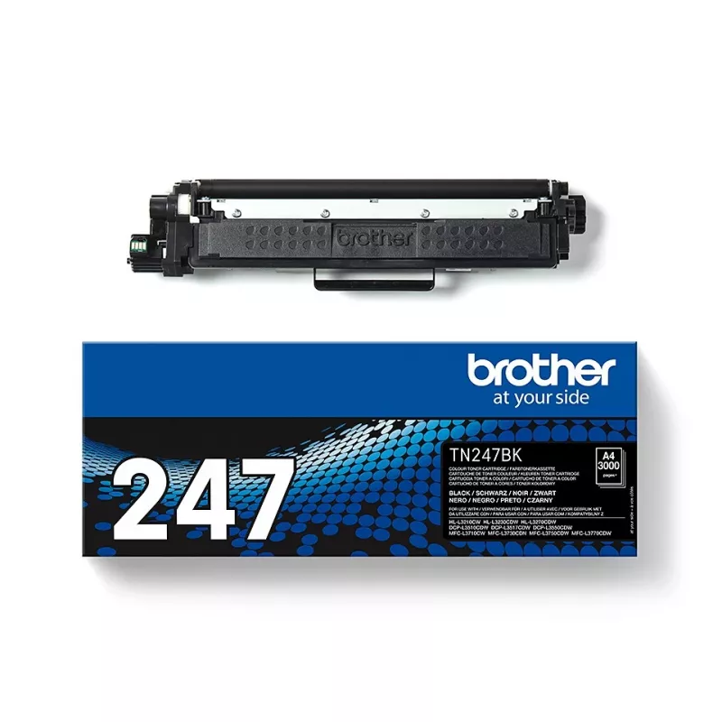 Kaseta z tonerem Brother TN-247BK 1 szt. Oryginalny Czarny