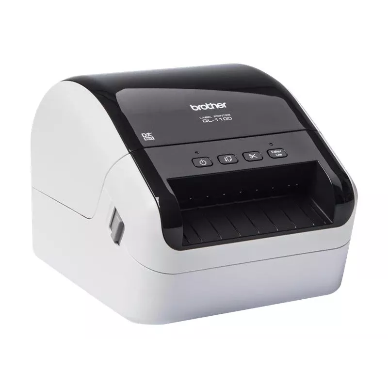 Drukarka etykiet Brother QL-1100 Termiczna bezpośrednia 300 x 300 DPI 110 mm/s Przewodowa DK
