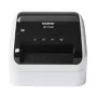 Brother QL-1110NWB, DK, termiczny bezpośredni, 300 x 300 DPI, 110 mm/s, przewodowy i bezprzewodowy, czarny, biały