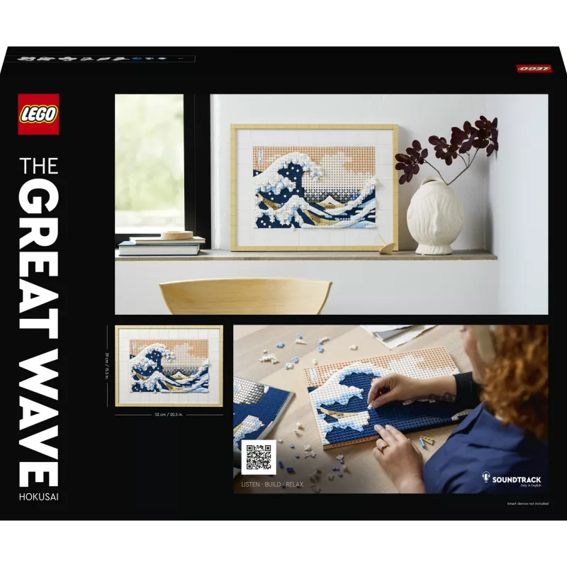 LEGO ART 31208 Hokusai. Wielka fala w Kanagawie