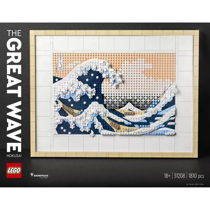 LEGO ART 31208 Hokusai. Wielka fala w Kanagawie