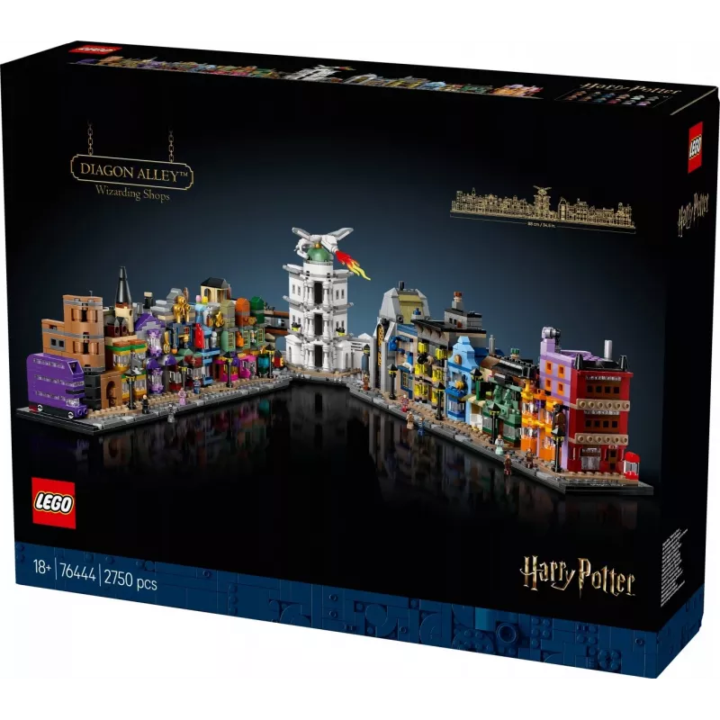 LEGO HARRY POTTER 76444 Diagon Alley Wizarding Shops